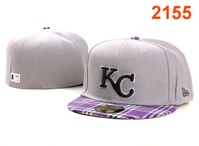 Kansas City Royals MLB Fitted Hat PT4
